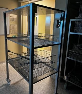 Used 1 Rack and 4 Baskets - 39.03.036.GR