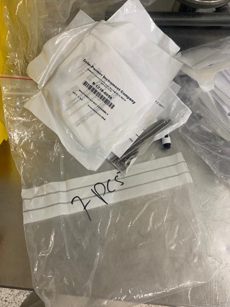 Used Stainless Steel Mounting Masterflex Kit - X07.095