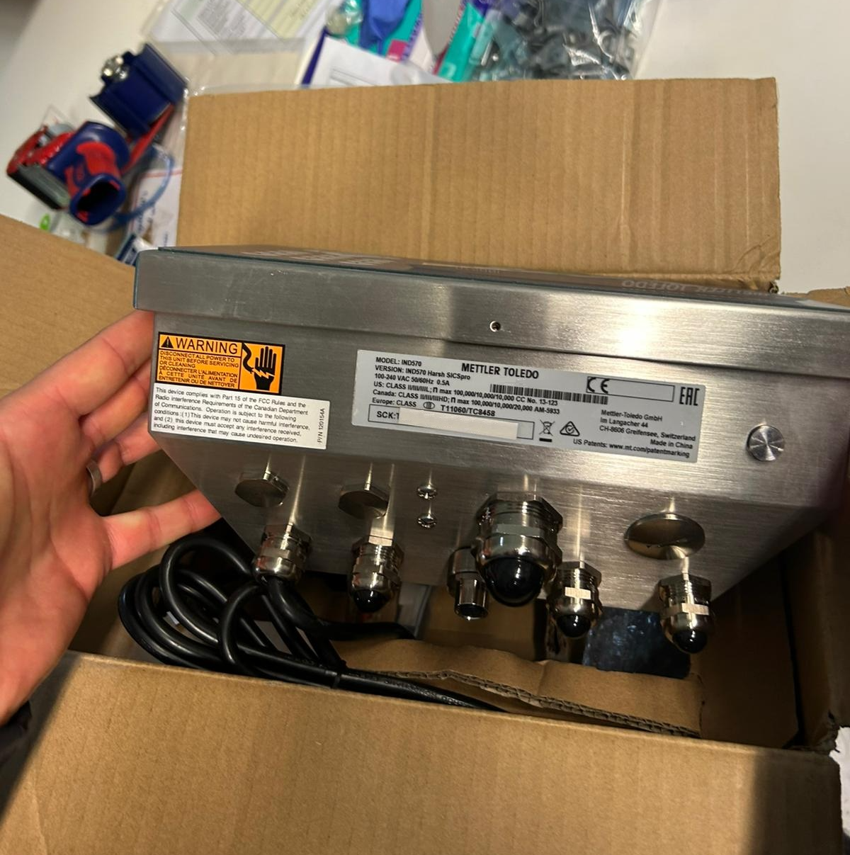 Used Balance - Mettler Toledo -  IND570 - BTH104, BTH105