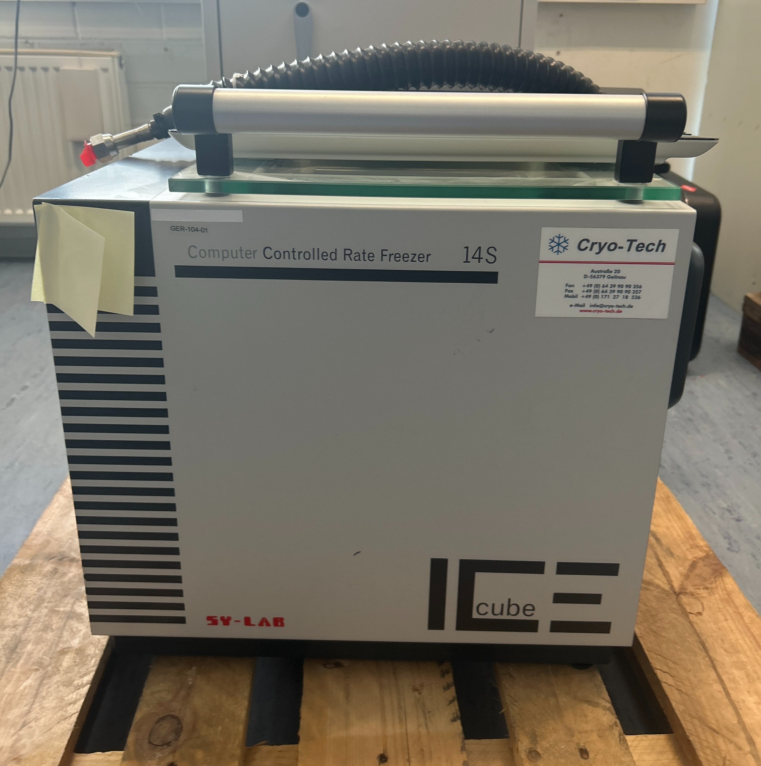 Used Controlled Rate Freezer - Sy-Lab - Icecube 14S - BTH040