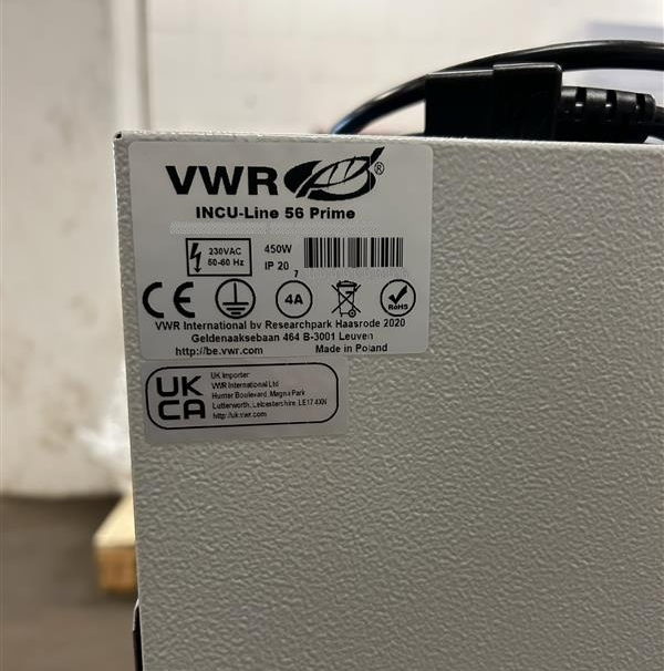 Used Incubator - VWR - Incu-Line IL 56 Prime - BTH055, BTH168