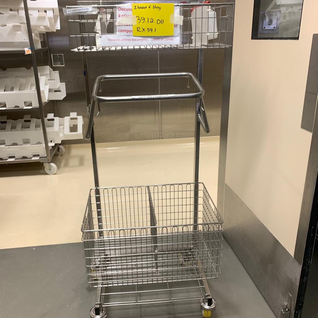 Used 1 Tray and 2 Baskets - 39-1A-011