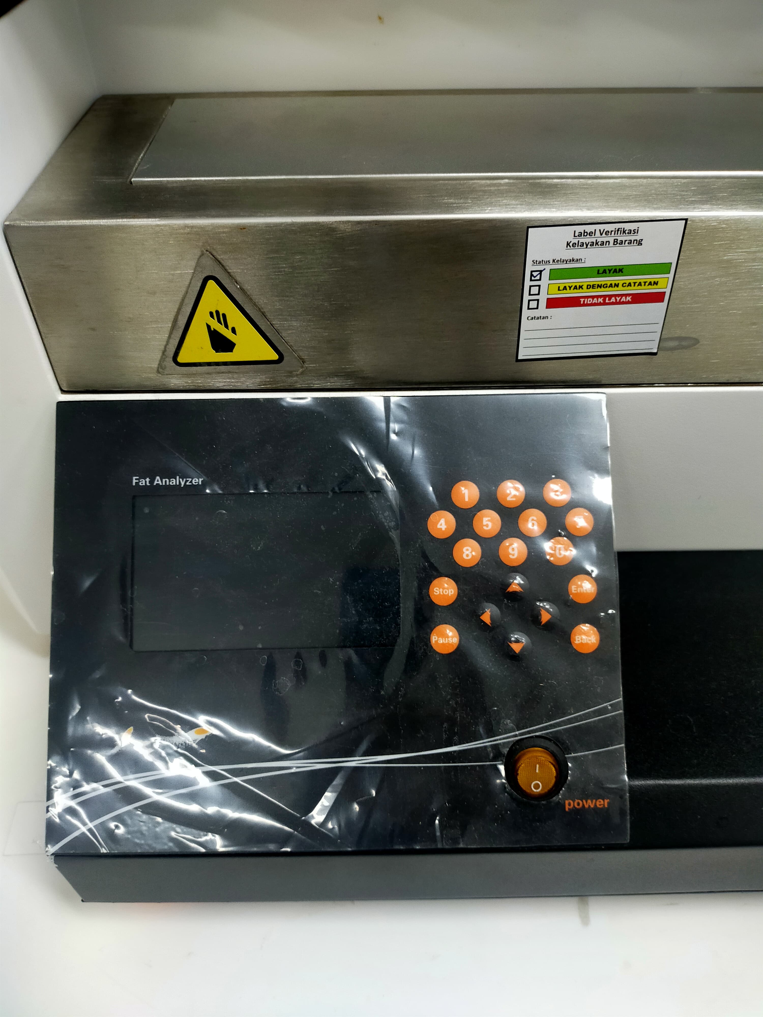 Used Fat Analyzer - Hanon Instrument - SOX406 - LC0284