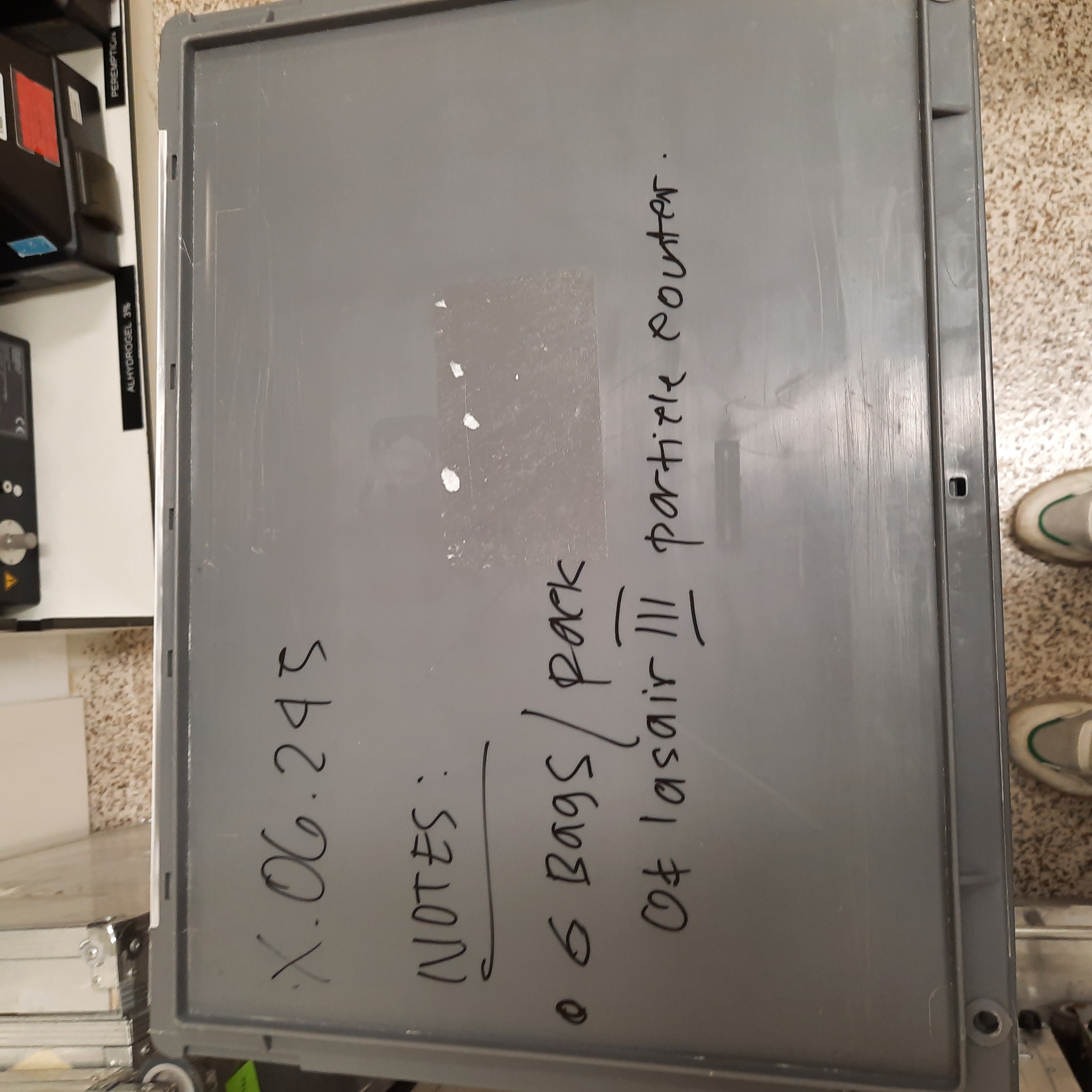 Used 6 Bags/Pack Of Lasair III Particle Counter Spareparts - X.06.245