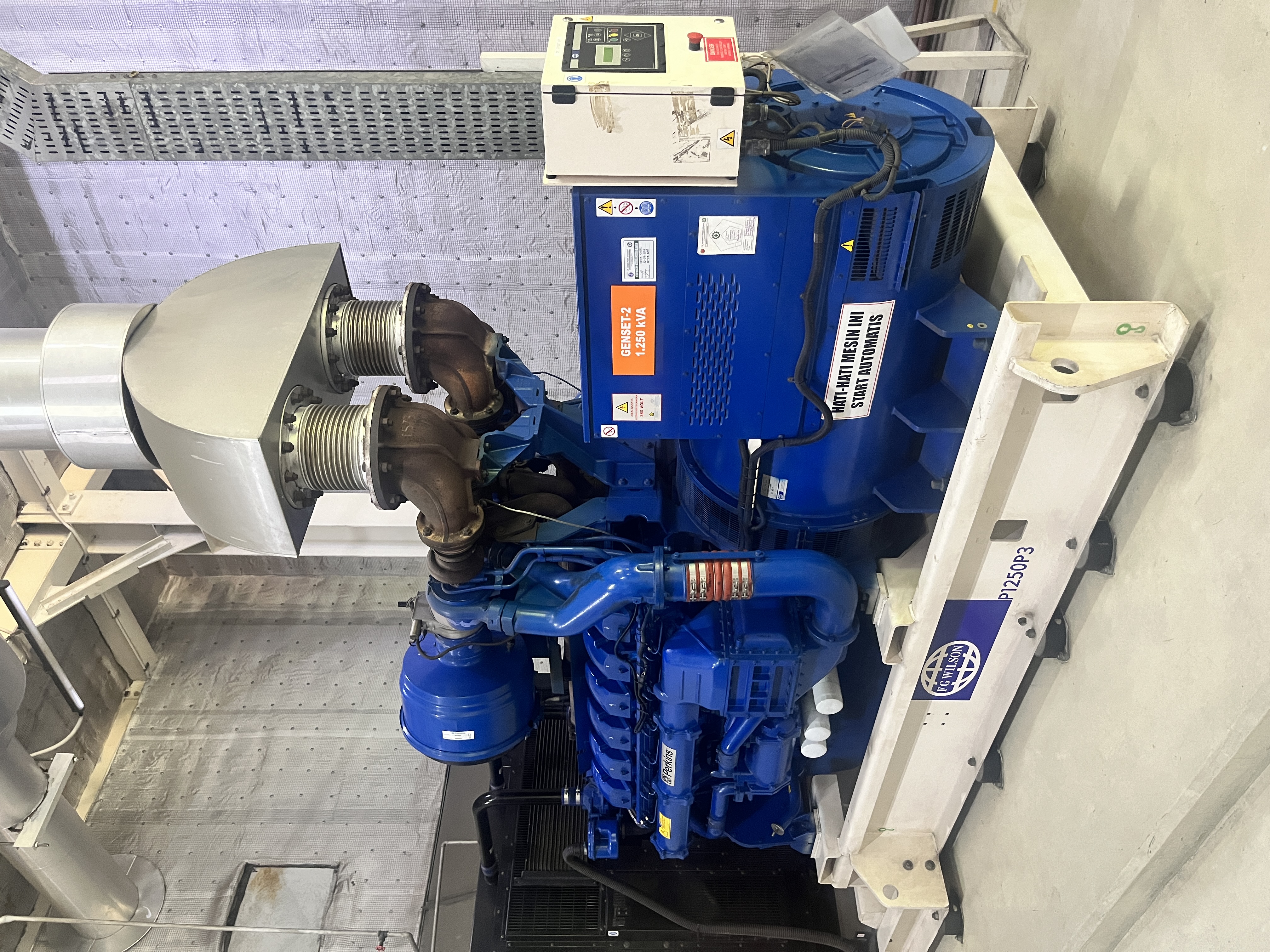 Used Genset - FG Wilson - P1250P3 - LC0196