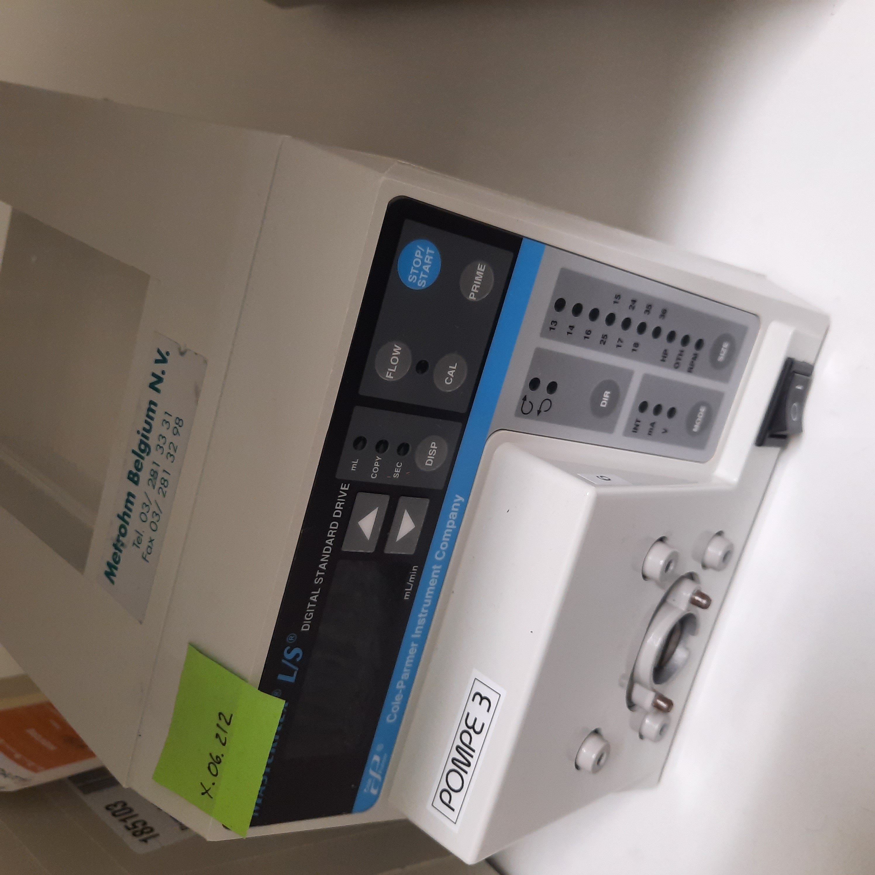 Used Peristaltic Pump - Masterflex L/S - X.06.212