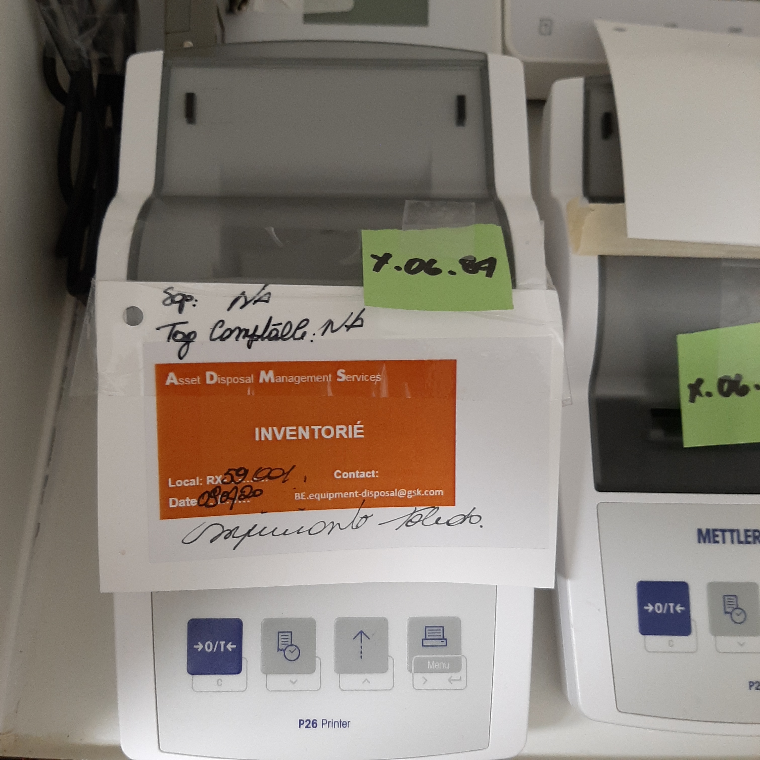 Used Printer - Mettler Toledo - 59.06.076.GR