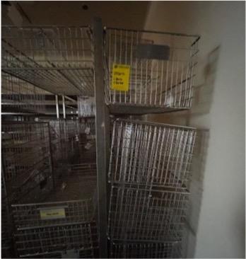 Used 1 Rack and 11 Baskets - 39.03.033.GR