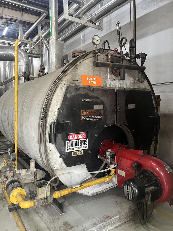 Used Boiler Fire Tube Boiler With Burner Boiler - Jarnforsen - TPV 2.0 - LC0188