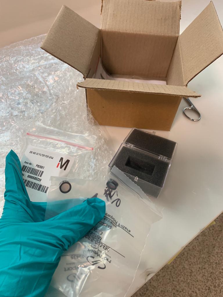 Used UV Filters - Millipore - X07.148