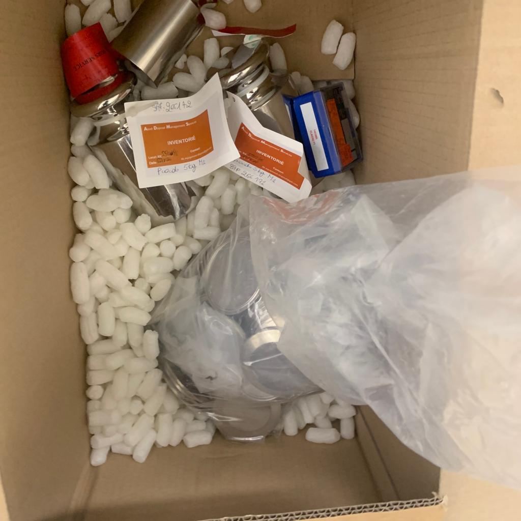 Used Joint Triclamp Teflon, Some Calibration Weight - X07.113