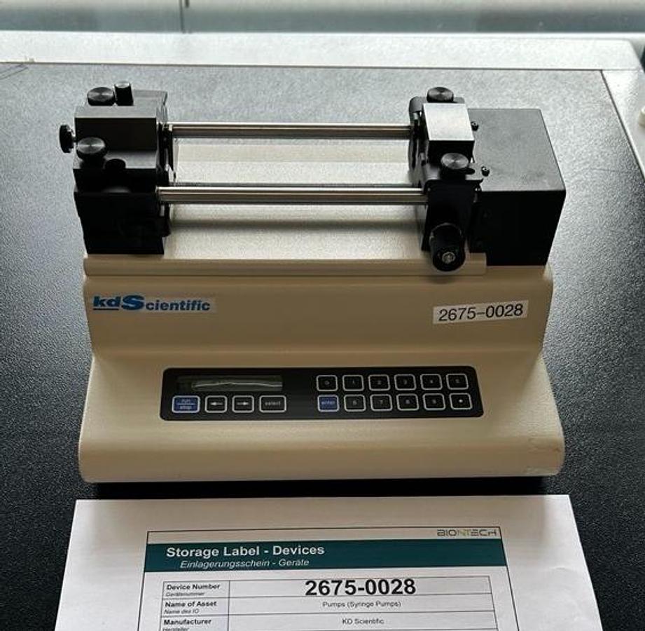 Used Syringe Pumps - KD Scientific - KDS 410 Hiforce - BTH029