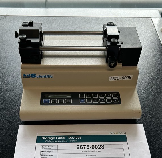 Used Syringe Pumps - KD Scientific - KDS 410 Hiforce - BTH029