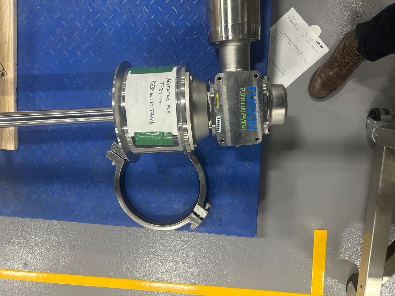 Used Steel-Pro Incorporated Mobile Tank With Agitator - T-29100