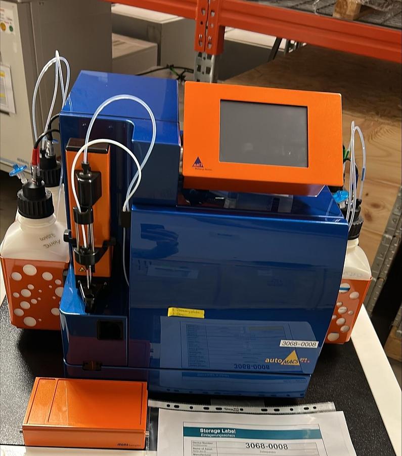 Used Sample Purification System - Miltenyi Biotech - Automacs Pro Separator - BTH116