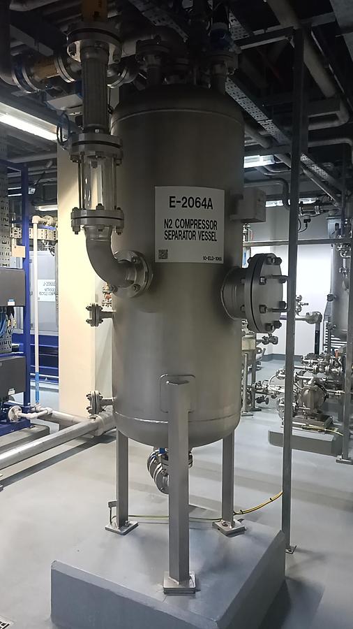 Used N2 Compressor Preseparator Vessel - Harald Uebers - SG066