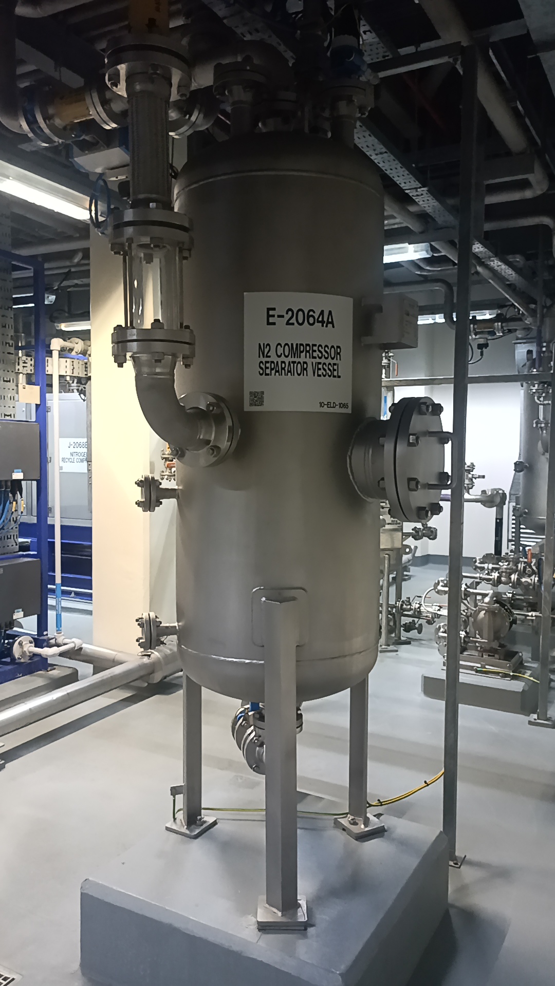 Used N2 Compressor Preseparator Vessel - Harald Uebers - SG066