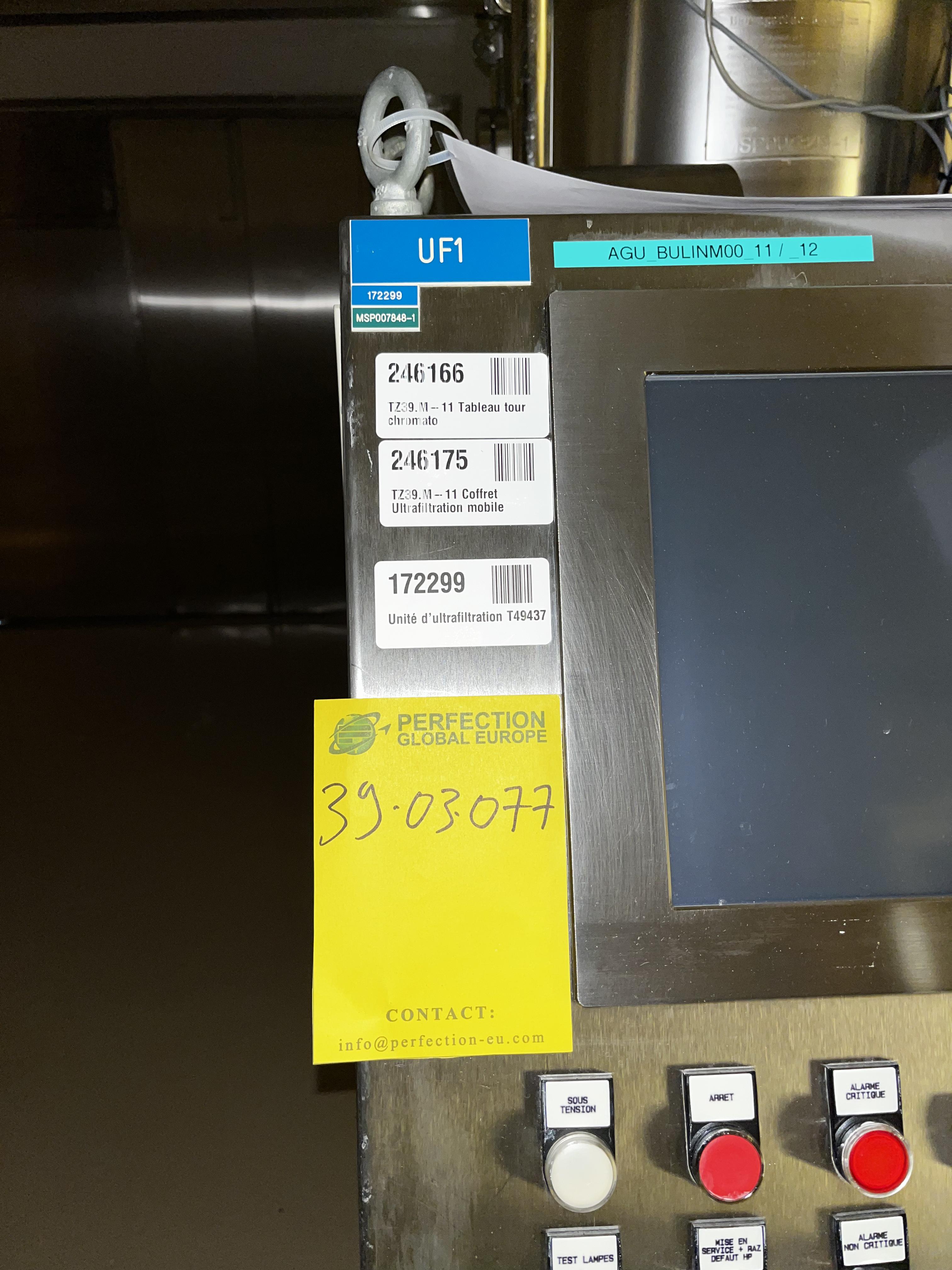 Used Ultrafiltration - Millipore - 39.03.077.GR