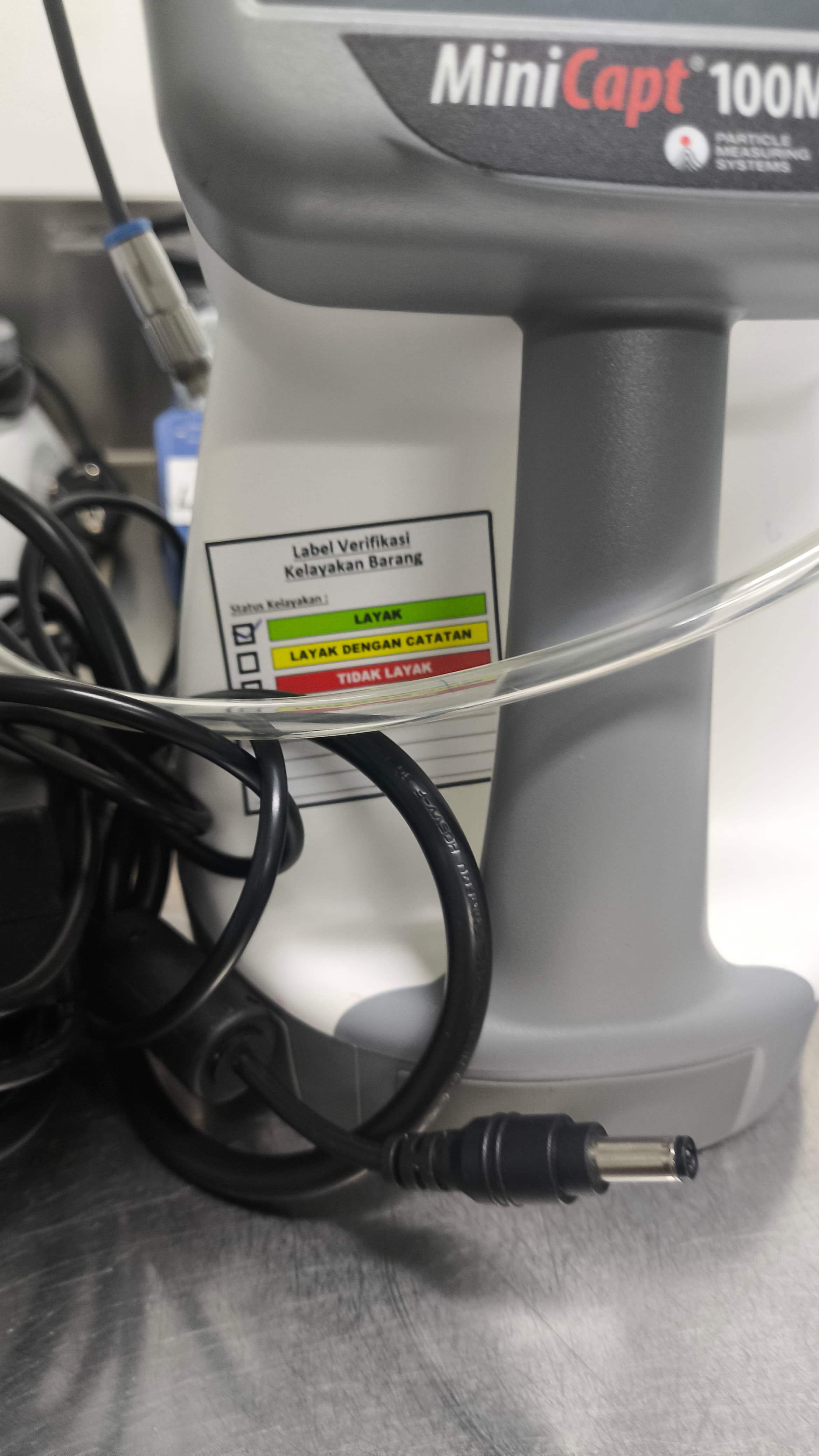 Used Air Sampler With Compressed Gas Kit - Minicapt100M - LC0165