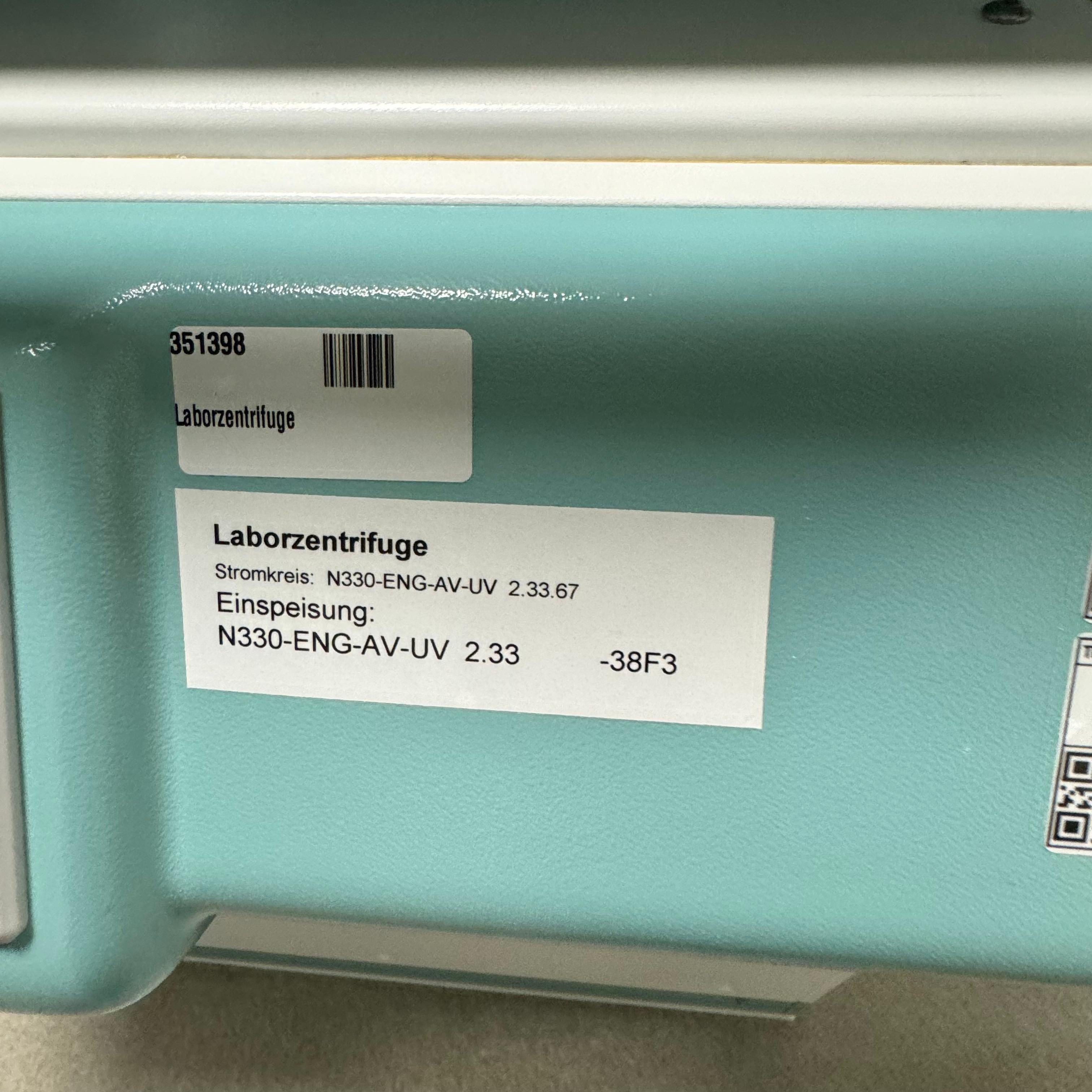 Used Laboratory Centrifuge - Hettich - 5005-80 - GR004