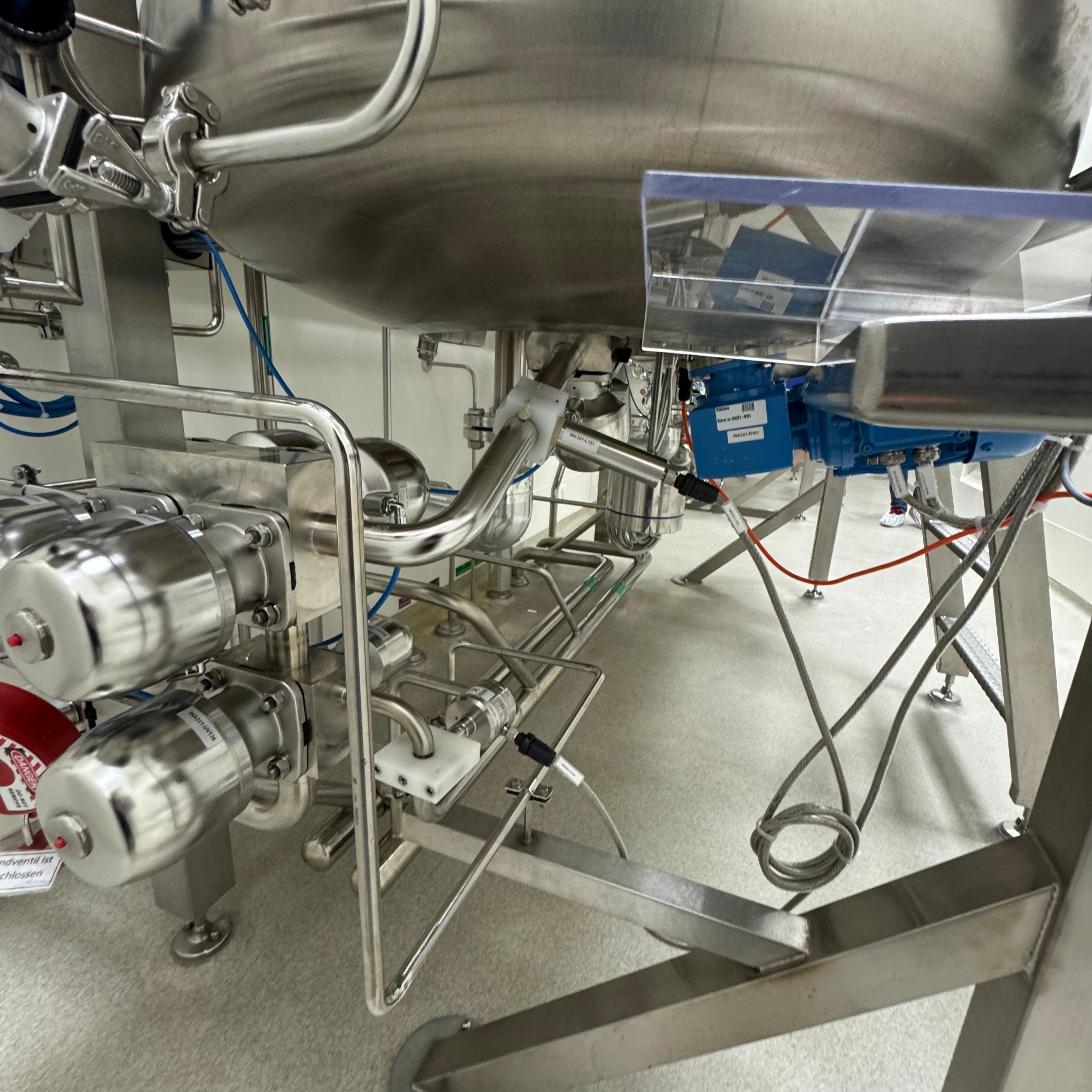 Used Harvest, Preparation, Inactivation Containers: 6 Permanently Piped Containers - GR013