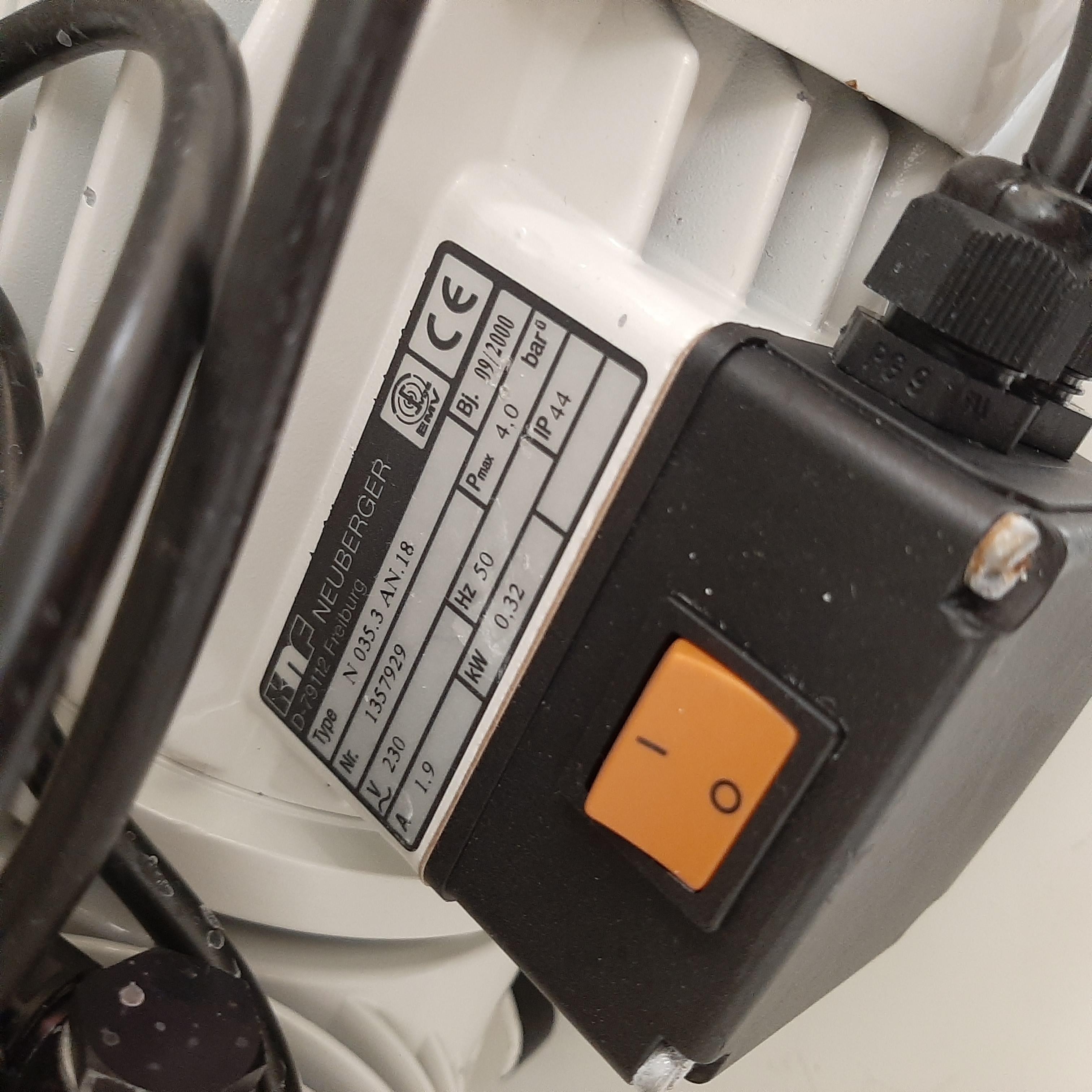 Used Motor Cuve - KNF Newberger - N035.3 AN.18 - 59.06.027.GR