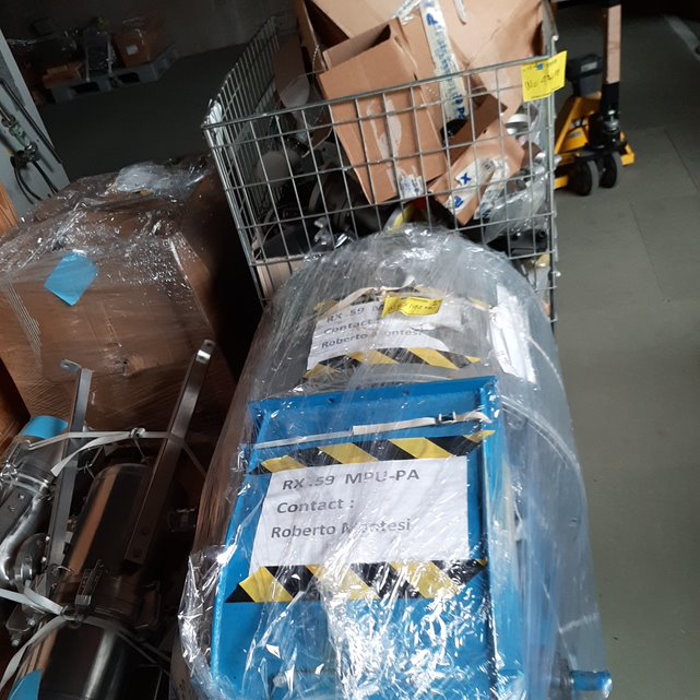 Used Heat Exchangers, Pumps, Valves - RX.77.2