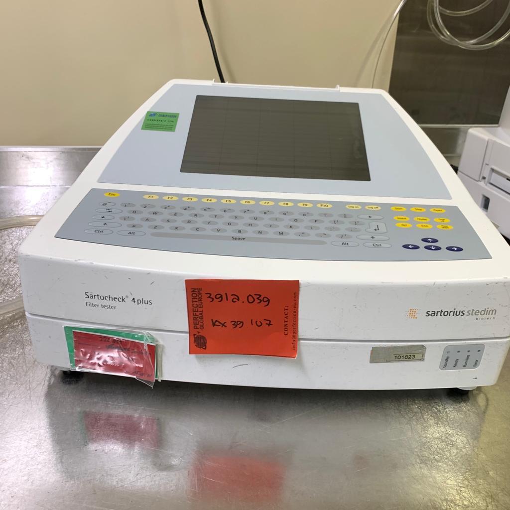 Used Sartocheck Filter Integrity Tester - Sartorius - Sartocheck 4 Plus - 39-1A-039