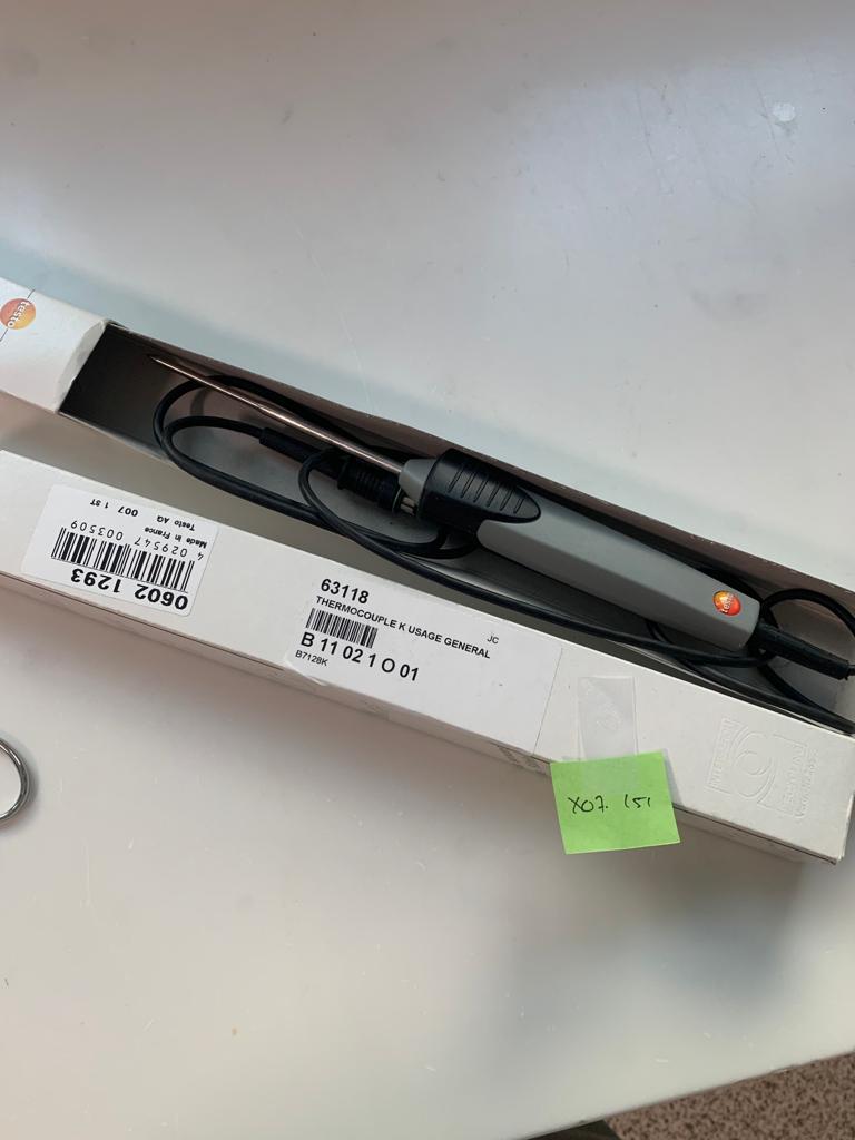 Used Thermocouple K Usage General - X07.151