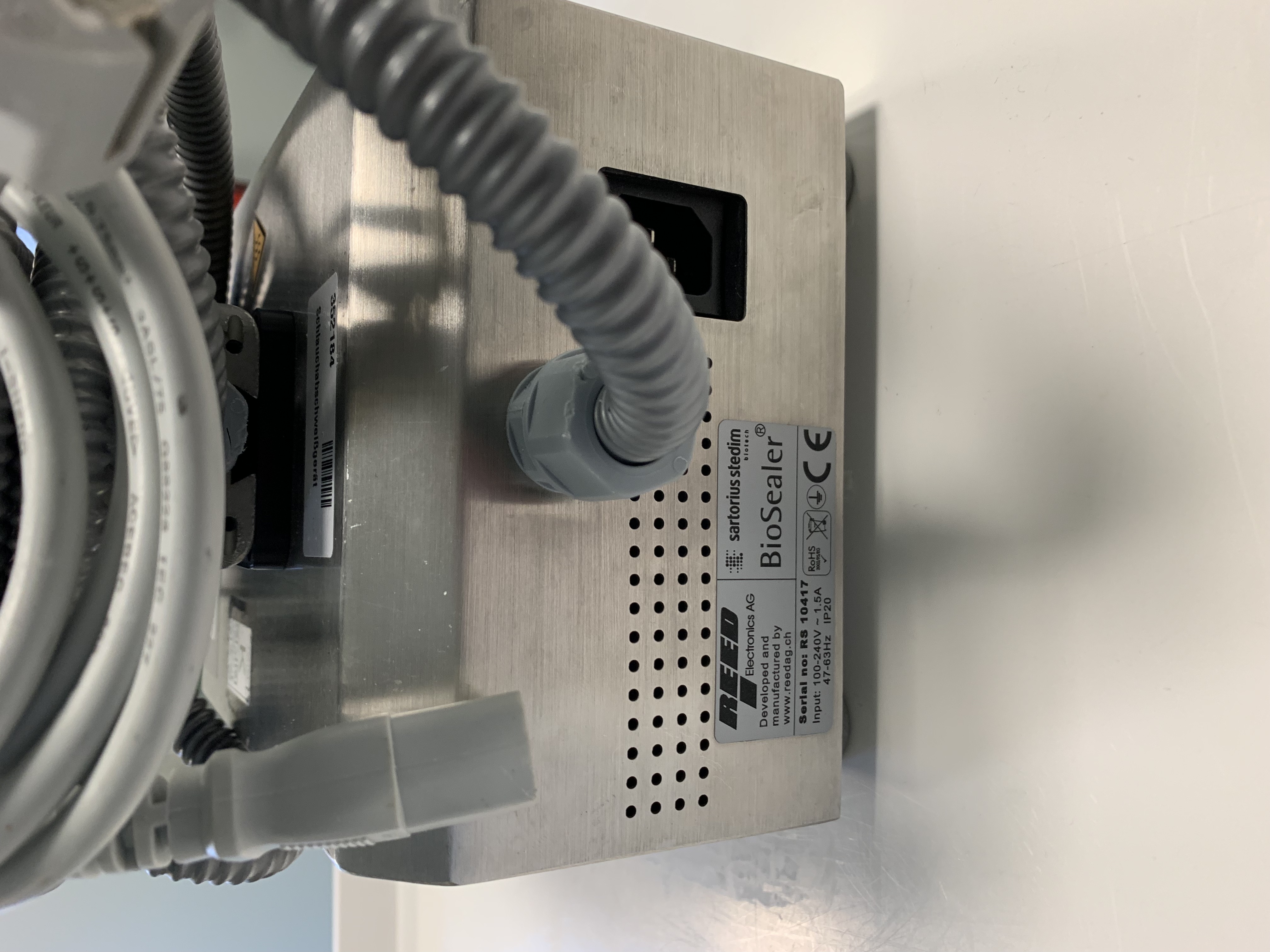 Used Hose Sealing Device - Sartorius Biosealer - 352184G