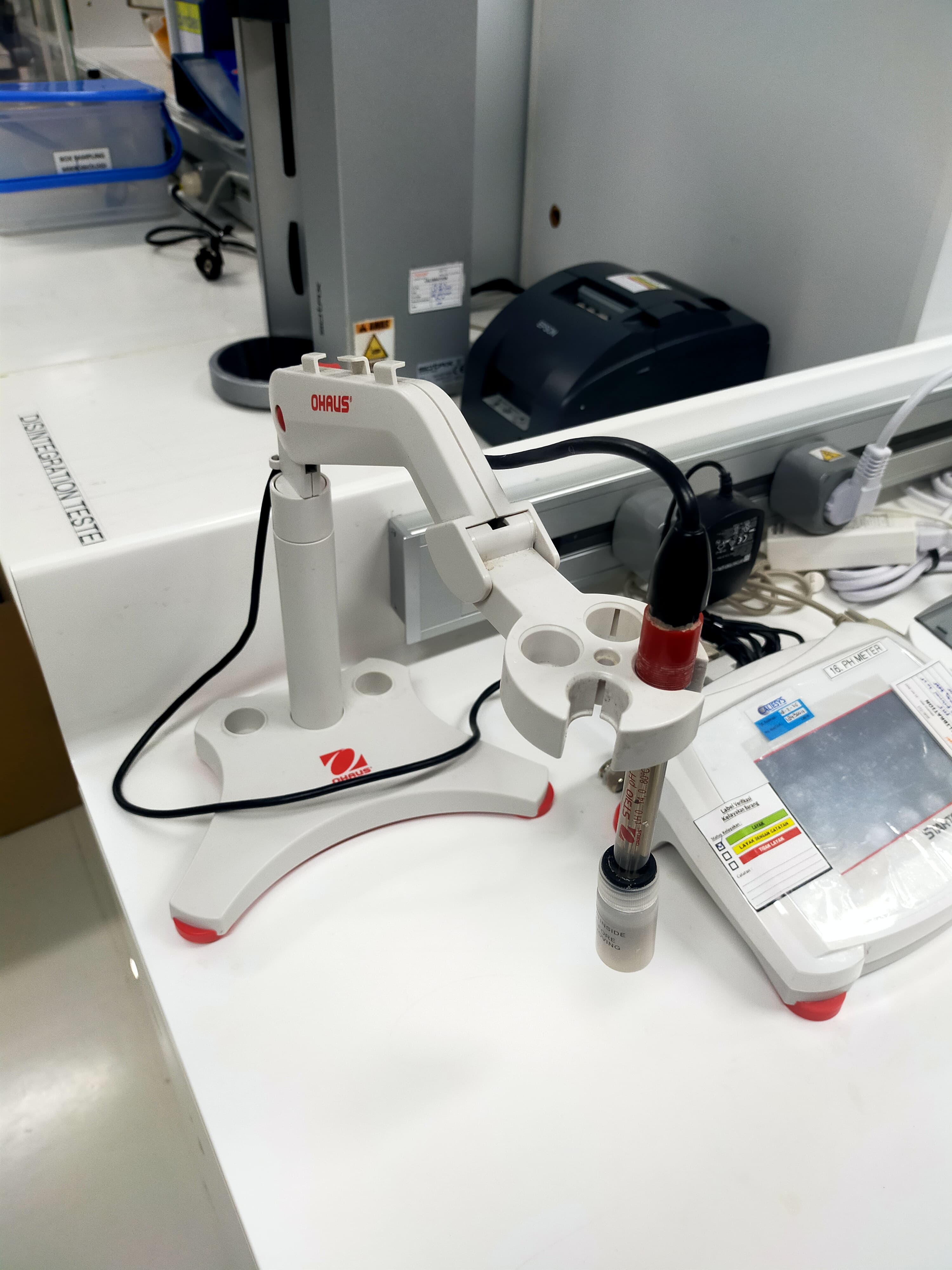 Used PH Meter With Printer - Ohaus - ST5000 - LC0239, LC0299