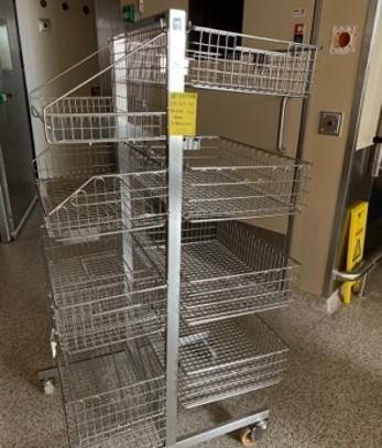 Used 1 Rack and 9 Baskets - 39.03.038.GR