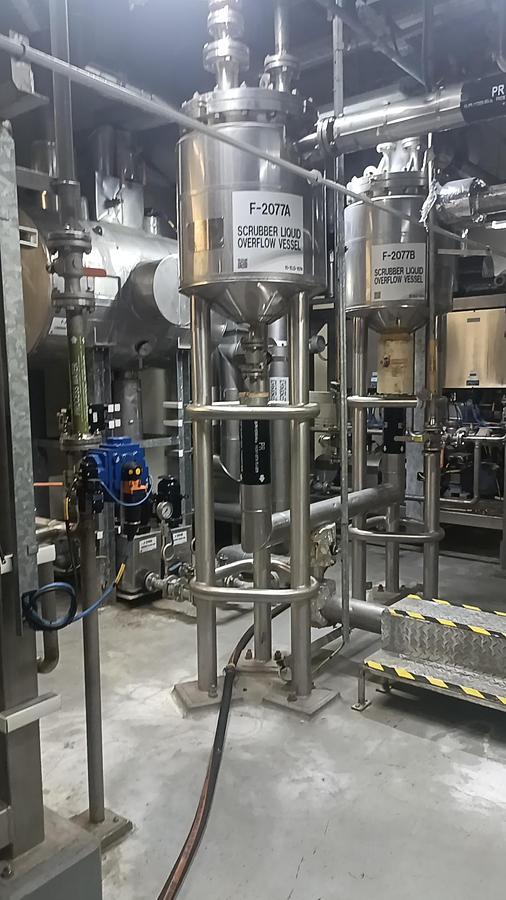 Used Scrubber Liquid Overflow Vessel - Shanghai Morimatsu - SG081