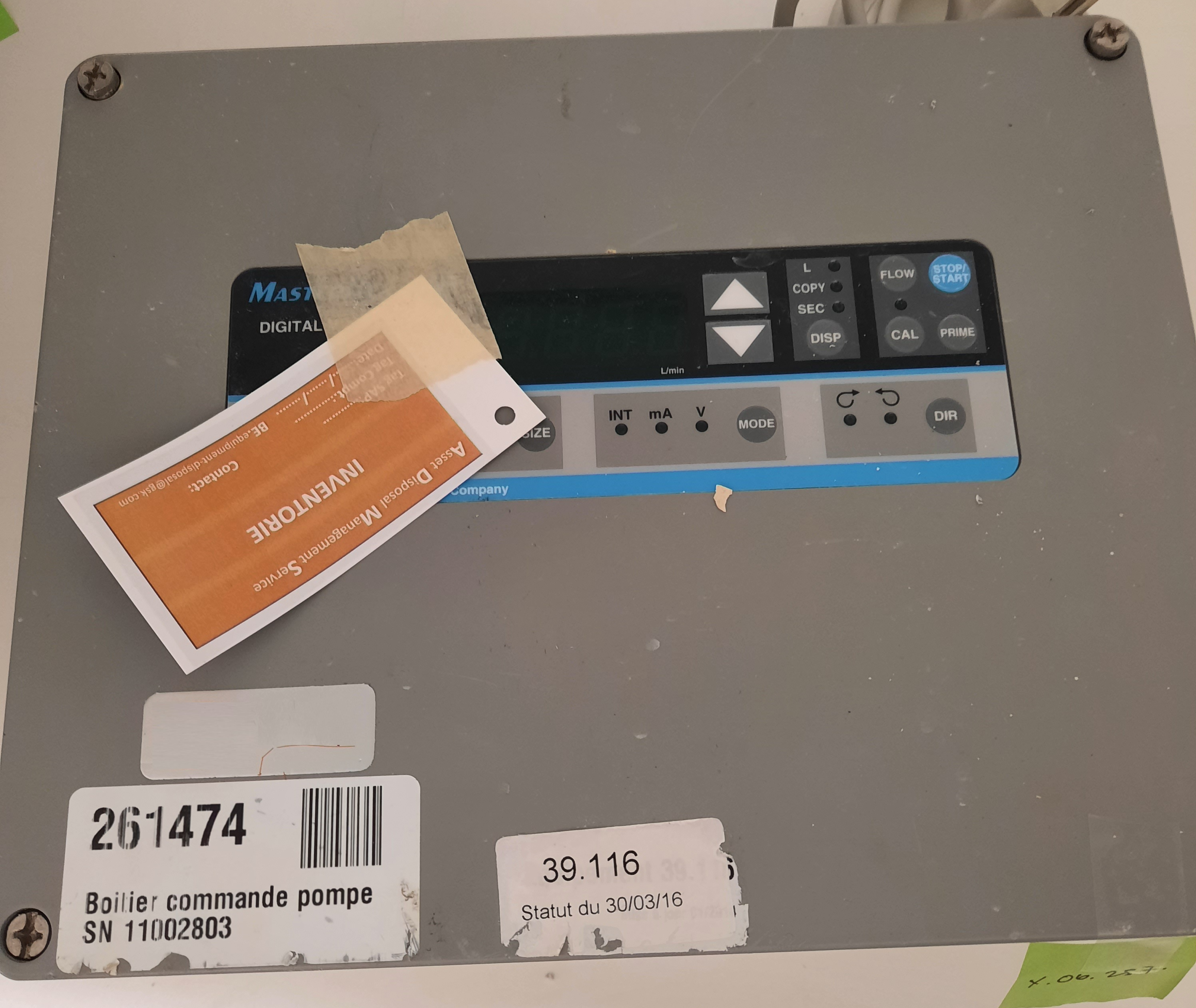 Used Controller - Masterflex - 7592-95 - 59.06.257.GR-59.06.260.GR