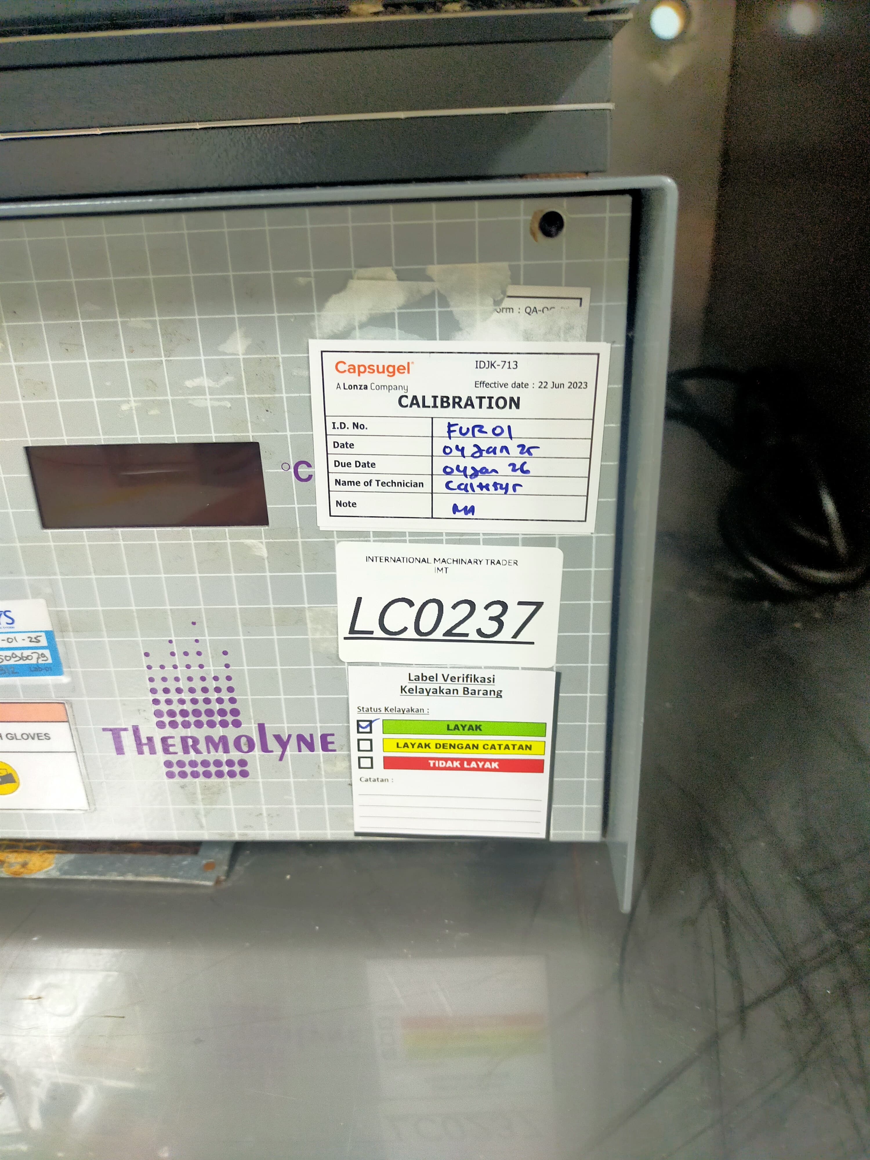 Used Furnace - Thermolyne - 48000 - LC0237