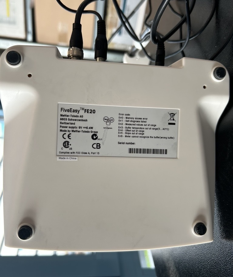 Used Ph-Meter - Mettler Toledo - Fiveeasy Plus FE20 - BTH123