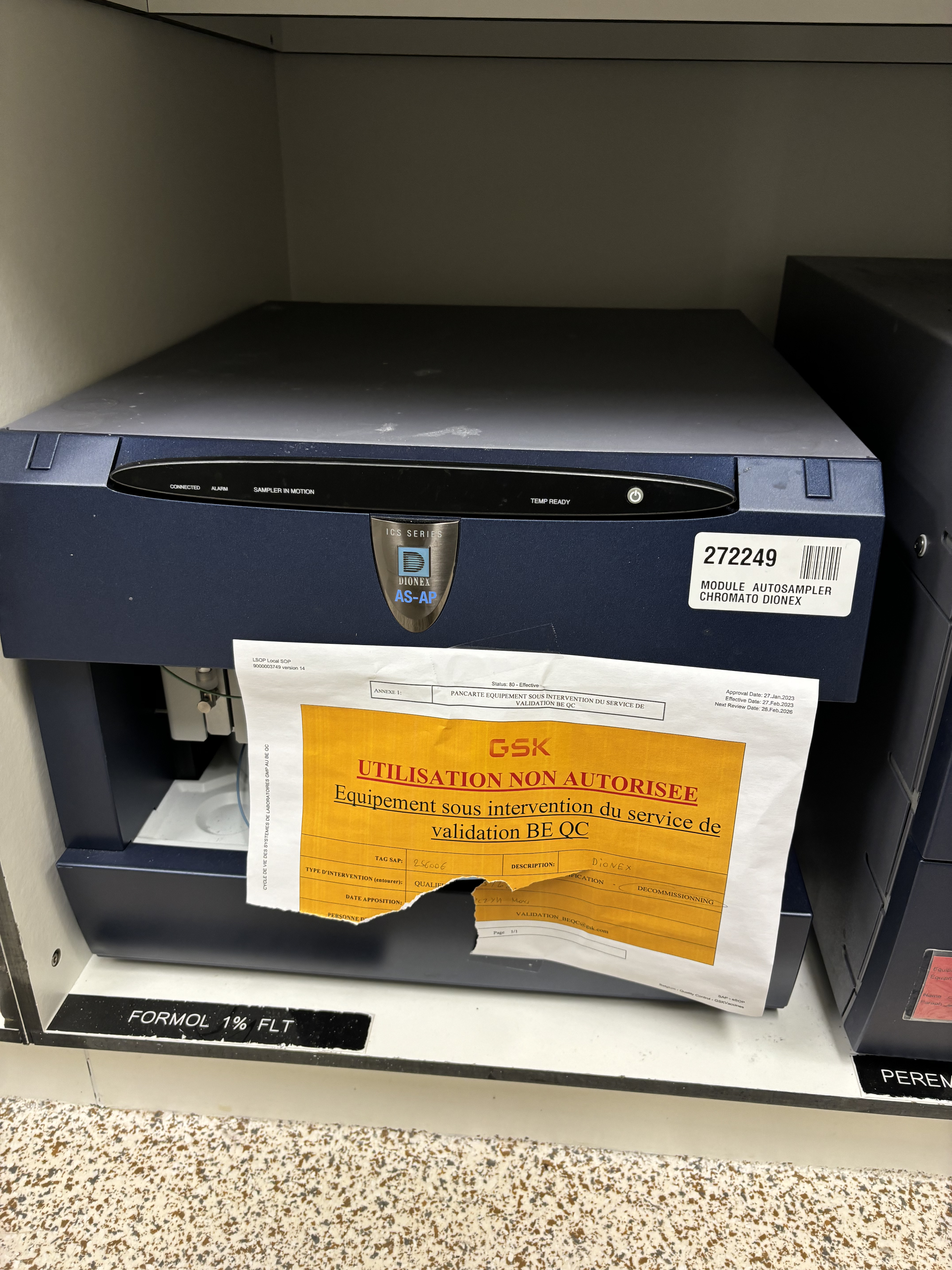 Used Chromato - Dionex - 59.07.06