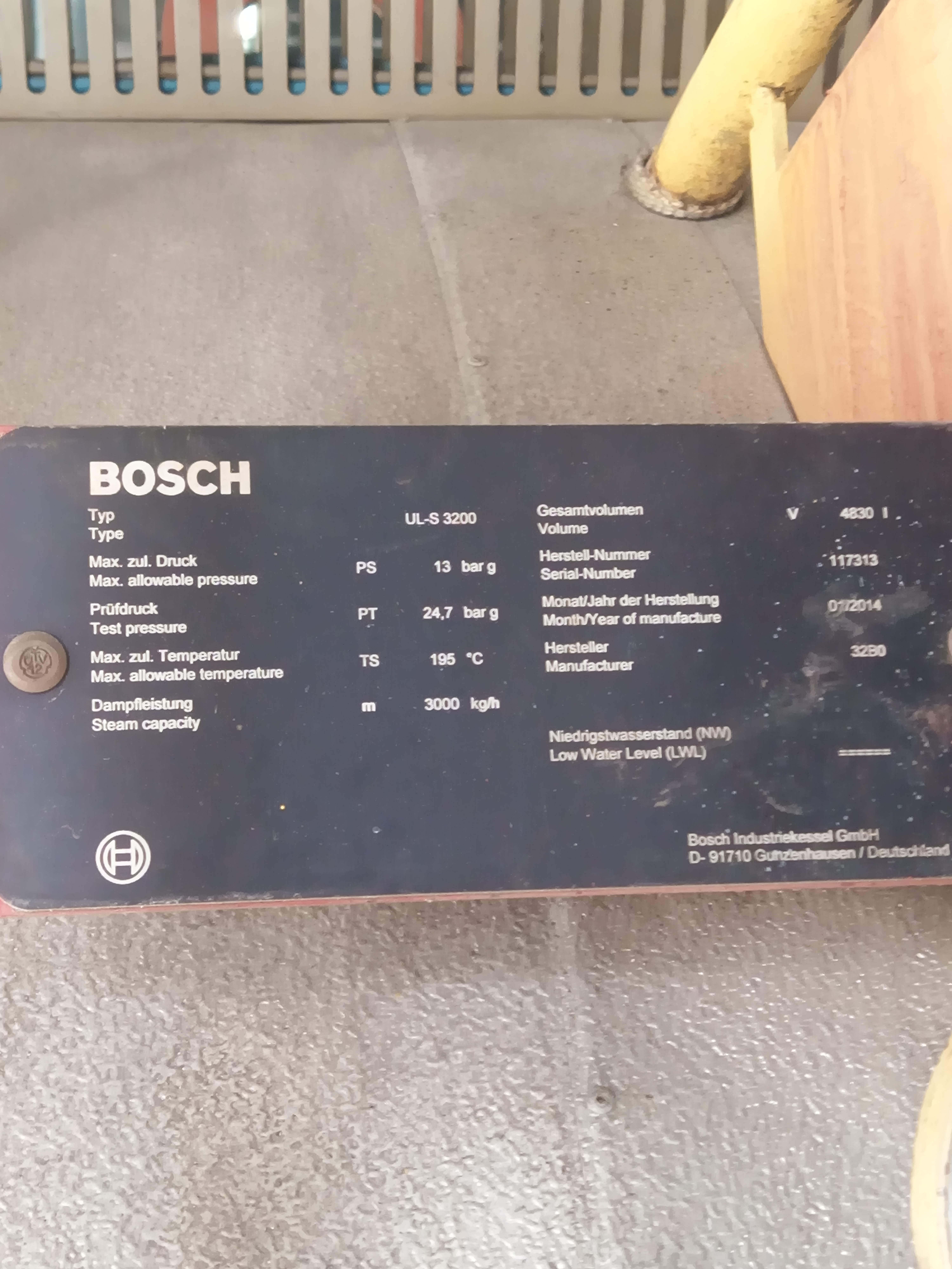 Used Boiler - Bosch - Ul-S 3200 - SG062