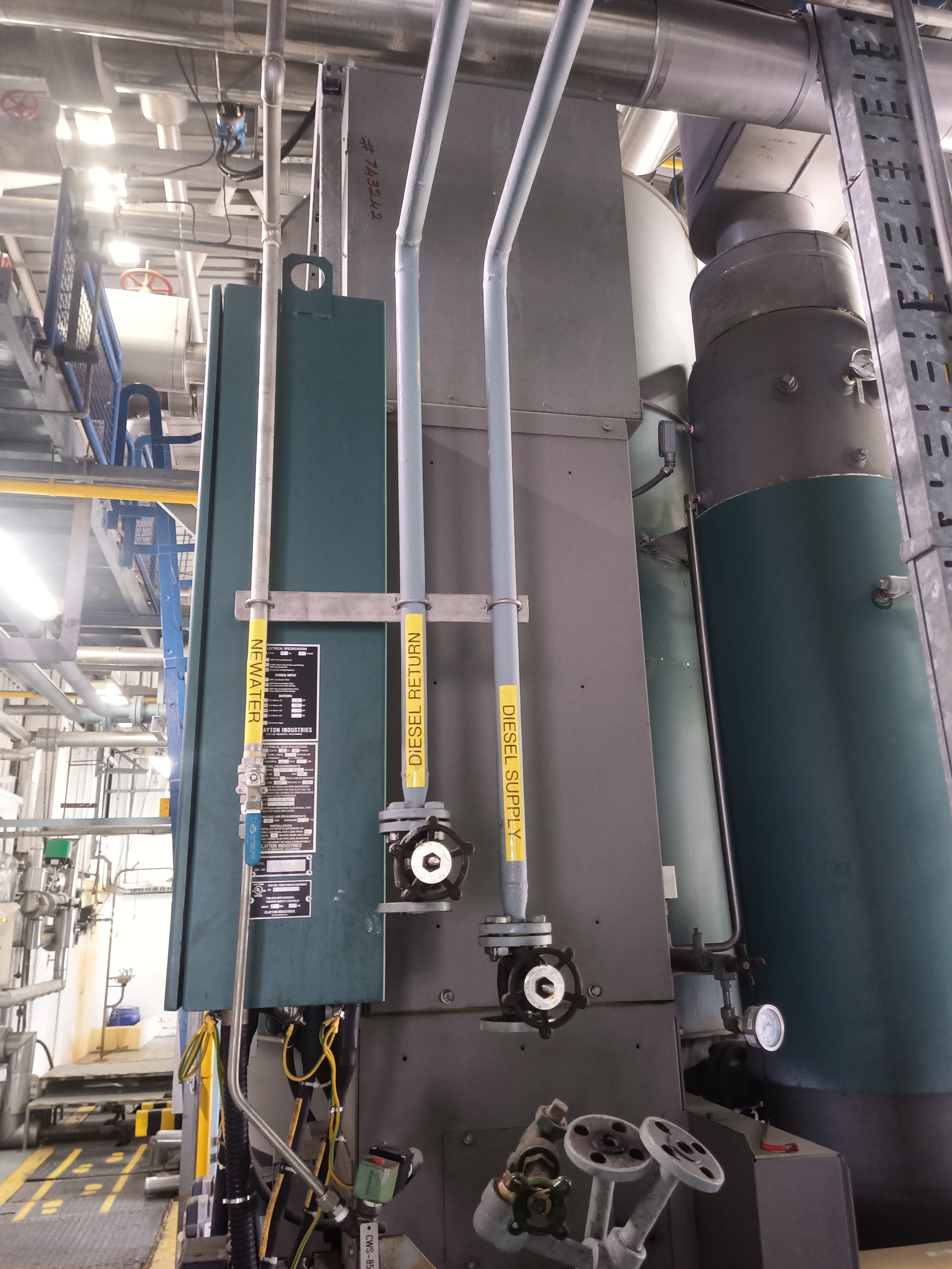 Used Steam Generator -  Clayton Thermal Products - SG128 