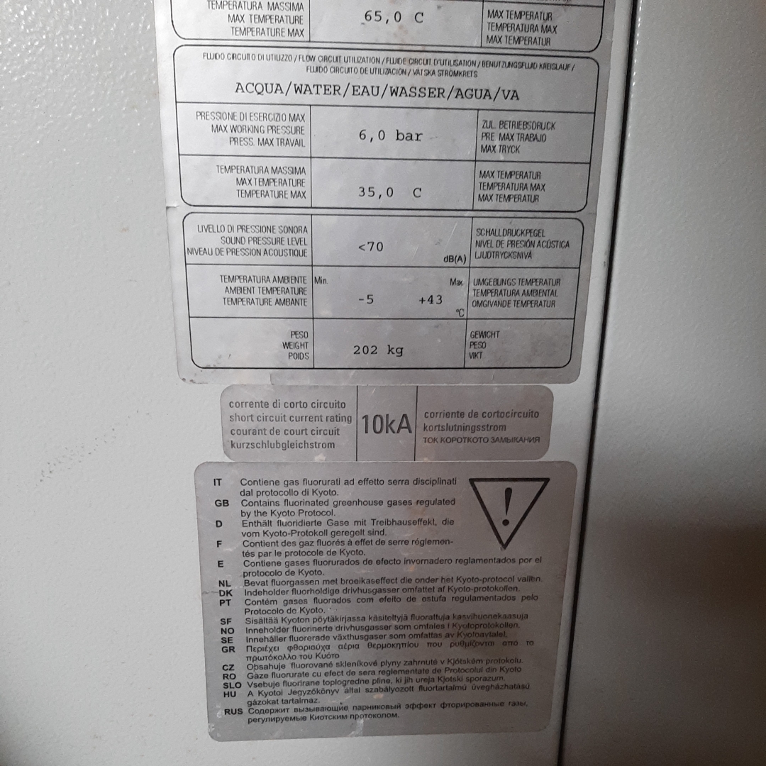 Used Chiller - MTA - RX.77.38