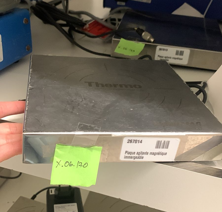 Used Magnetic Stirrer - Thermoscientific - 59.06.168.GR-59.06.172.GR