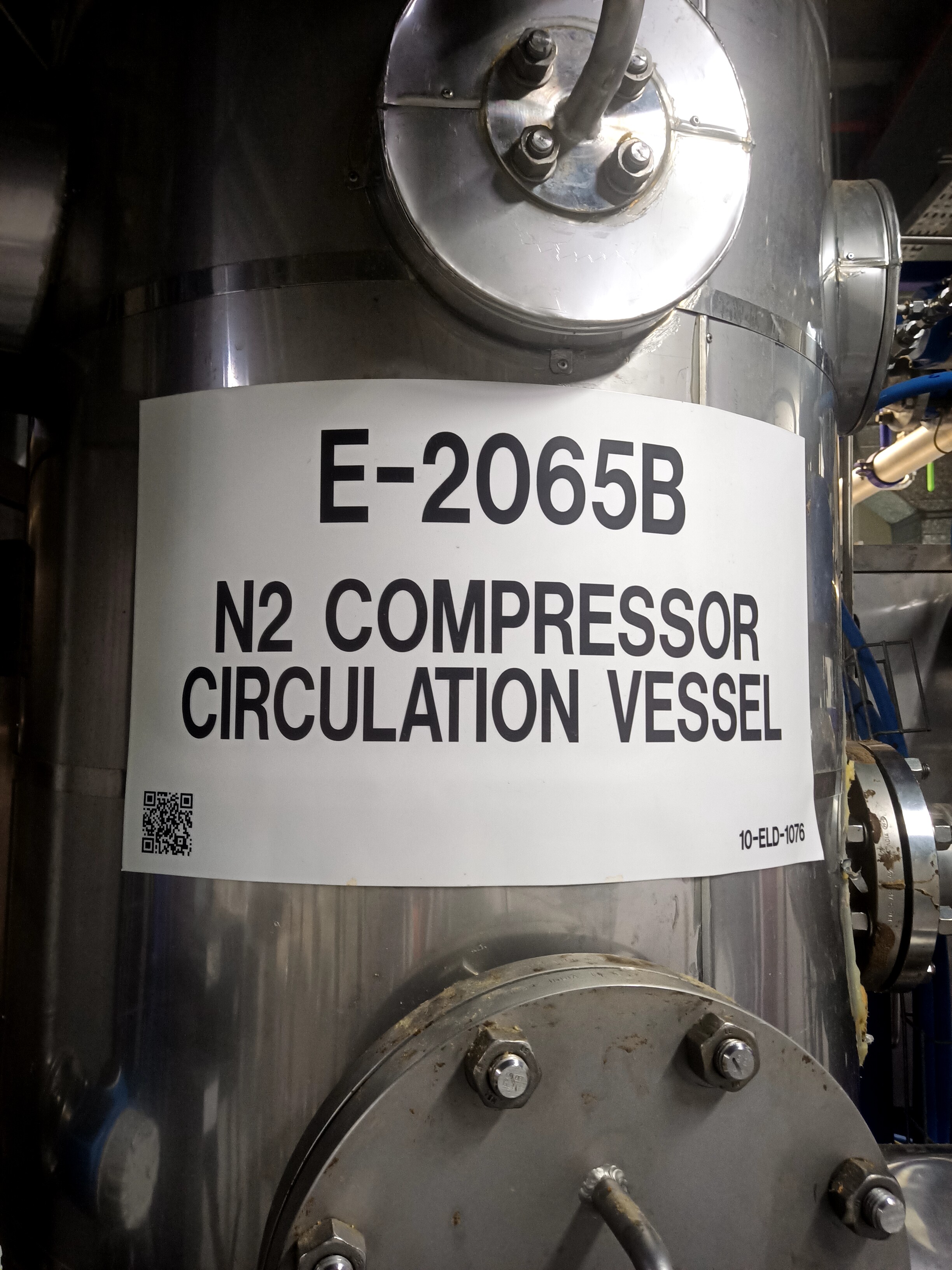 Used N2 Compressor Recycling Vessel - Harald Uebers - SG069