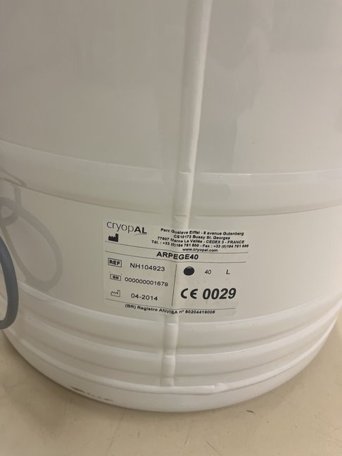 Used Liquid Nitrogen Tank - 36.02.24