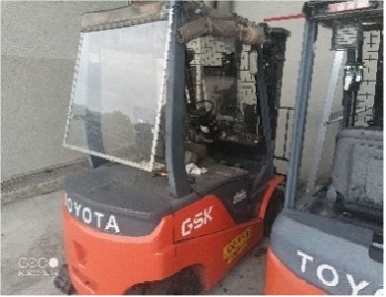 Used Toyota Battery Forklift - Toyota / 8FBN25 - SG132 