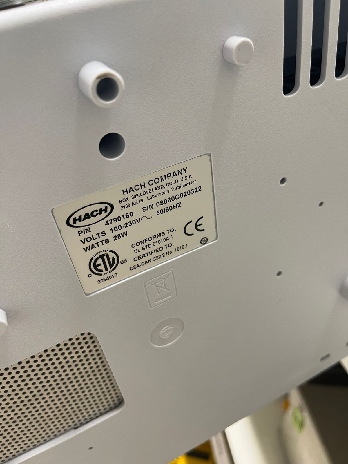 Used Turbidimeter - Hach - X.06.107