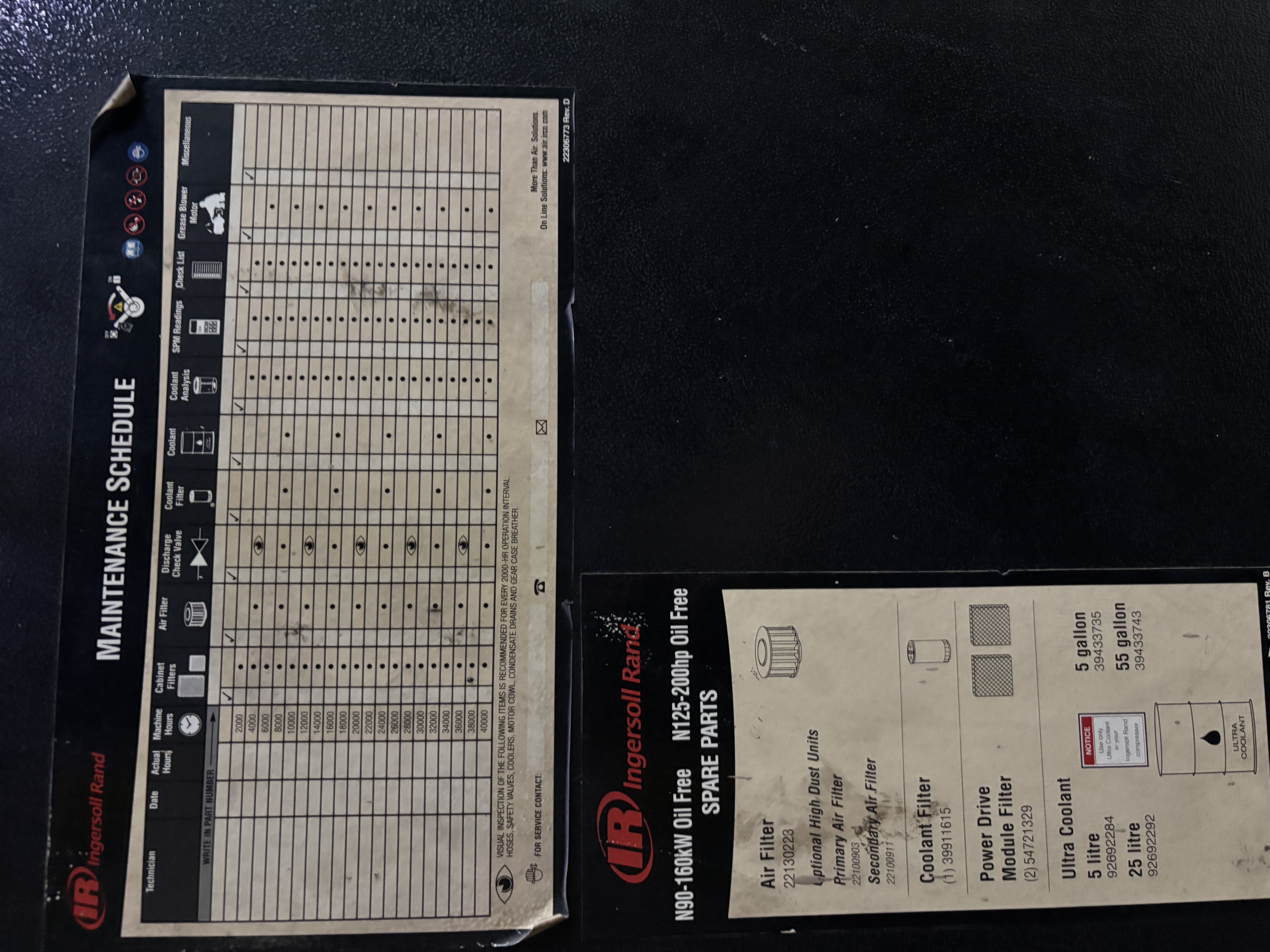 Used Compressor - Ingersoll-Rand - IRN160k Of Rotary - LC0180