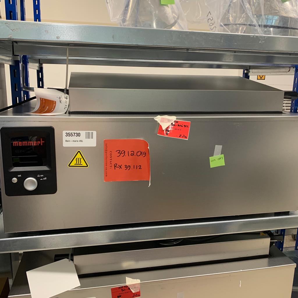 Used Water Bath 45L - Memmert -  X07.083- X07.084