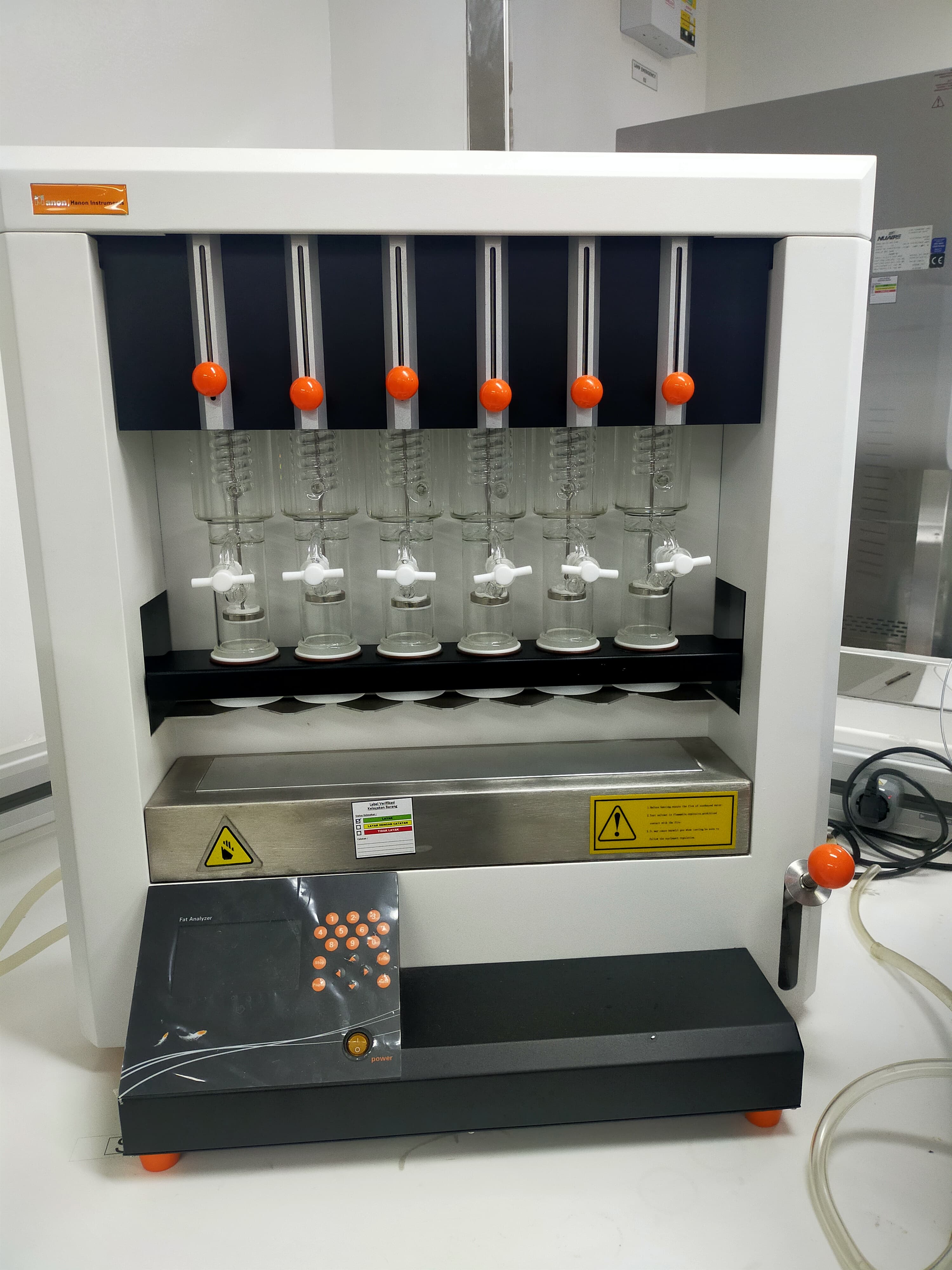 Used Fat Analyzer - Hanon Instrument - SOX406 - LC0284