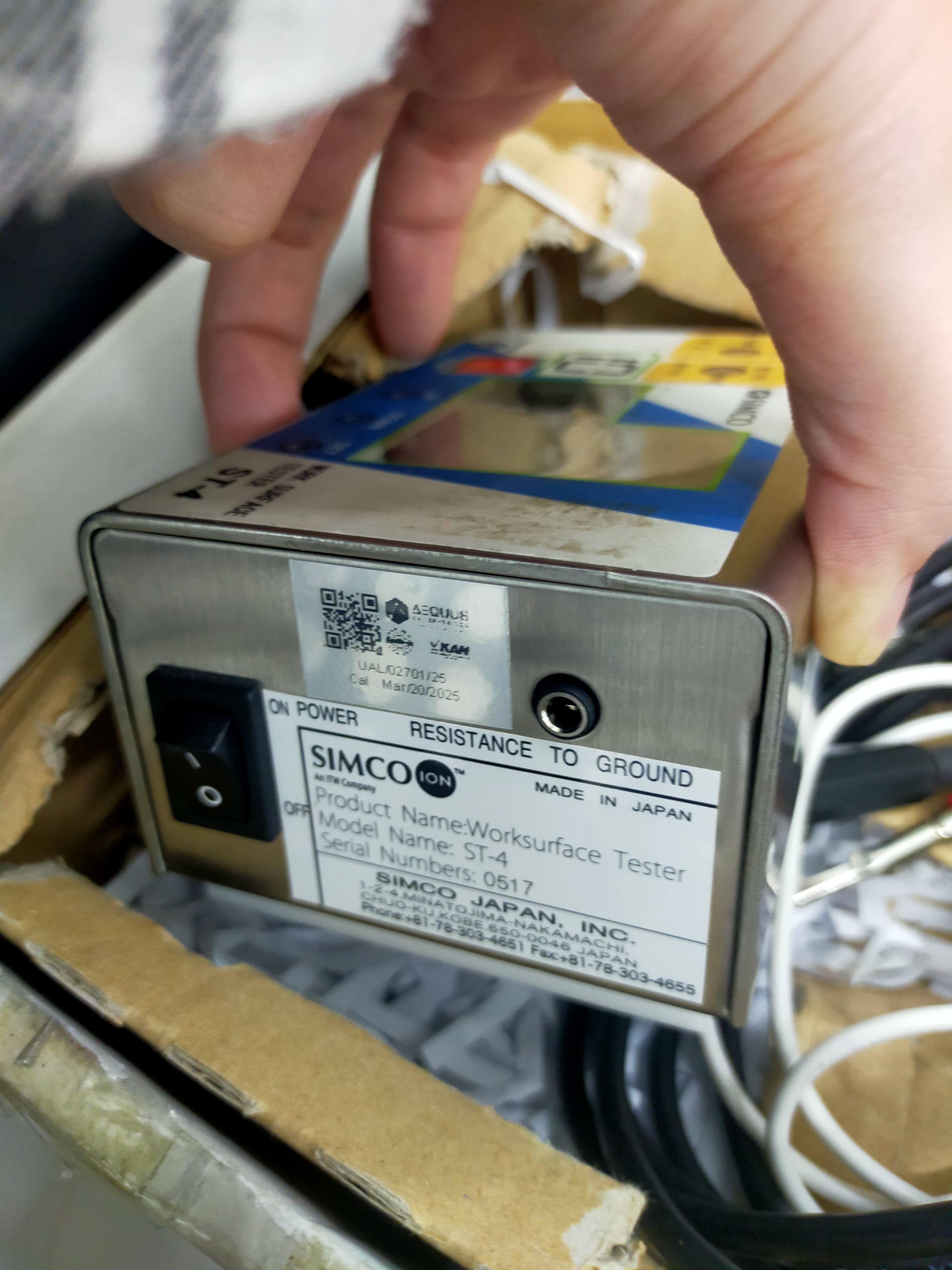 Used Work Surface Tester - Simco Japan Inc - ST 4 - LC0241