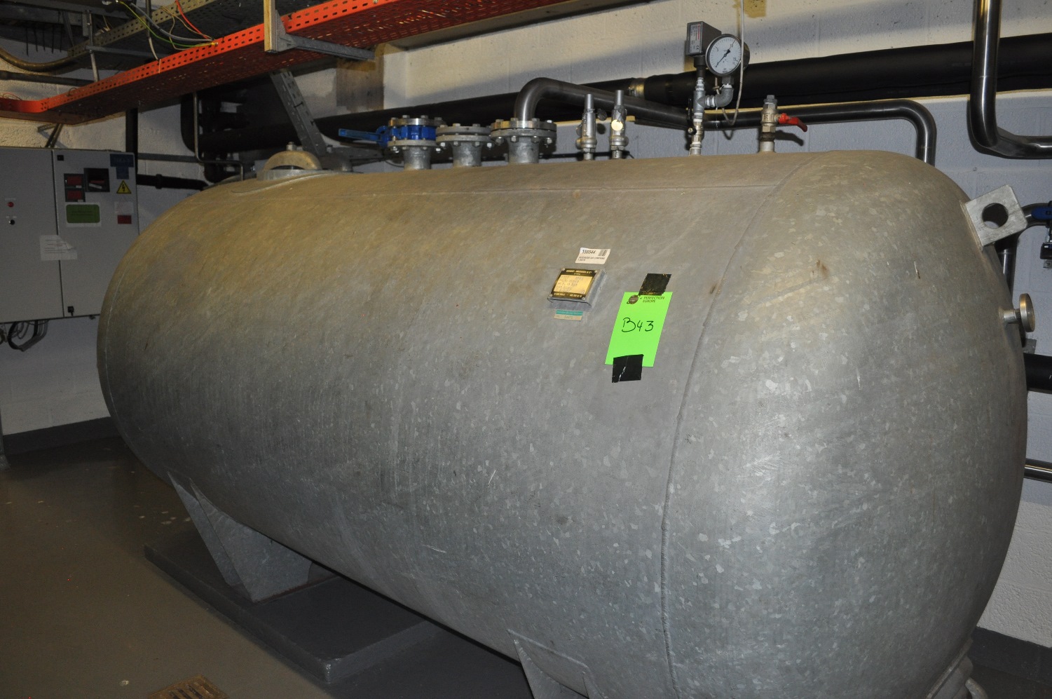 Used Storage Tank 5000 L for Air Compressor - Deneef C73J - 43B